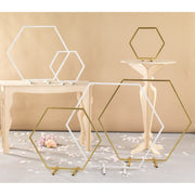 Vimin Box Sechseck-Tischstruktur D 100 Cm Weiß