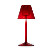 WD LifeStyle Teelichthalter Borosilikatglas H 22 cm Rot