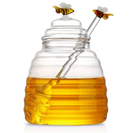 wd lifestyle wd lifestyle barattolo per miele vetro con decori ape 500 ml ean 8053300579112