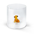 wd lifestyle wd lifestyle bicchiere vetro borosilicato cc 250 ml decoro shar pei ean 8055035684062