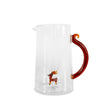 wd lifestyle wd lifestyle caraffa vetro borosilicato cc 15 lt decoro renna natale ean 8055035681597