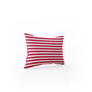 WD LifeStyle Aufblasbares Kissen mit Kissenbezug 35 x 25 cm aus Mikrofaser Rot