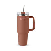 WD LifeStyle Mug Americana aus Edelstahl 1,2 L Braun