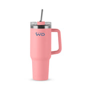 WD LifeStyle Becher Americana aus Edelstahl 1,2 L Rosa