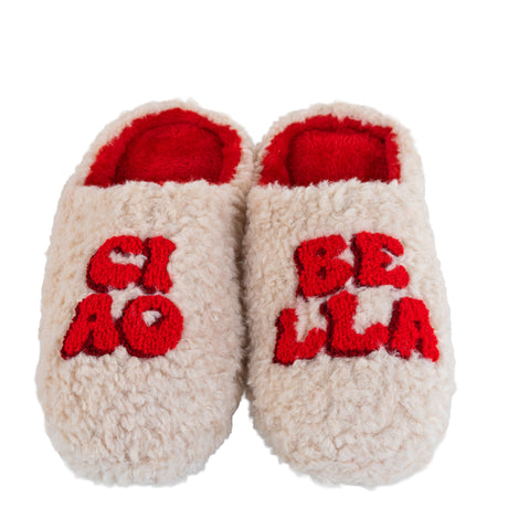 wd lifestyle wd lifestyle pantofole decoro bon jour taglia sm beige rosso ean 8055035681955