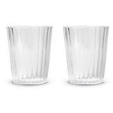 wd lifestyle wd lifestyle set 2 bicchieri in acrilico 370 ml trasparente ean 8033040745930