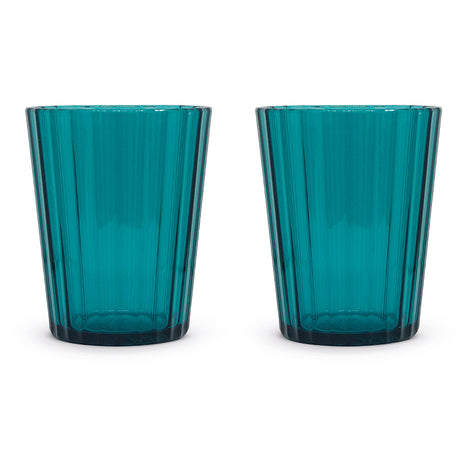 wd lifestyle wd lifestyle set 2 bicchieri in acrilico 370 ml turchese ean 8033040744995