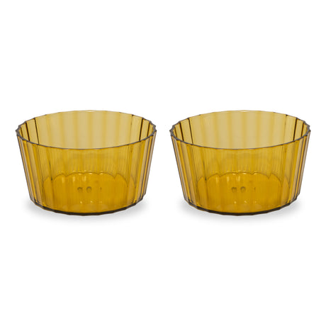 wd lifestyle wd lifestyle set 2 coppette in acrilico 490 ml ambra ean 8055035684376