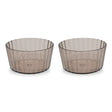 wd lifestyle wd lifestyle set 2 coppette in acrilico 490 ml marrone ean 8055035684406