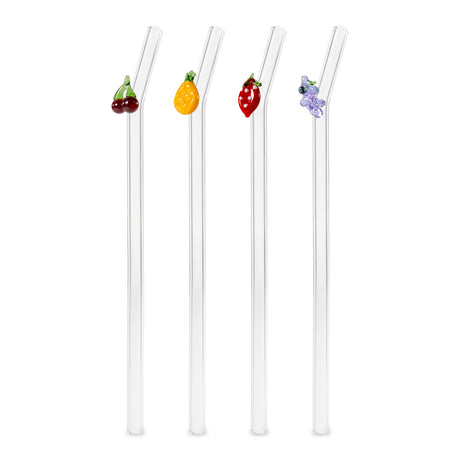 wd lifestyle wd lifestyle set 4 cannucce in vetro scovolino decoro frutta ean 8055035684673