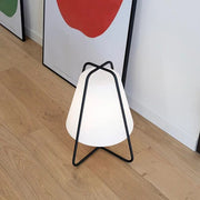 Zafferano Teepee Lampada da Tavolo Portatile LedTouch Dimmer Bianco