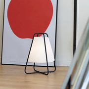 Zafferano Teepee Tischleuchte tragbar LED Touch Dimmer Schwarz