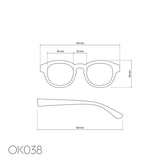 okkia okkia occhiale da lettura mod nashville premontato soft touch spring anti luce blu midnight diottrie 1 50 ean 8056211375095