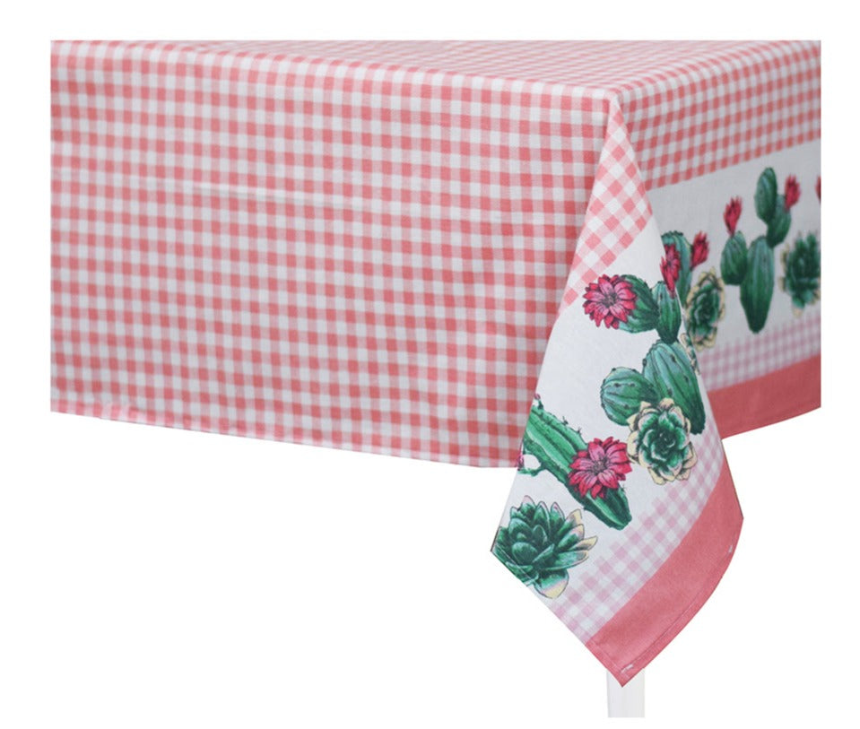 preziosa home preziosa home tovaglia loneta 140 x 240 cm stampata coccinelle e cactus ass cotone 1 pz ean 8050264164743