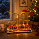 ad trend ad trend giostra natalizia con 29 led movimento e musica 45x215x40 cm ean 8057586267299