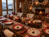 ad trend ad trend servizio piatti albero di natale in porcellana 18 pezzi ean 8057586228603