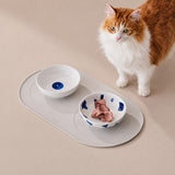 alessi alessi ciotola acqua gatti in porcellana bianca samiro yunoki d 16 cm ean 8003299503469