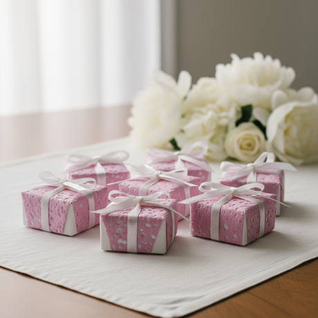 Decora con stile la carta decorativa Arpimex Roccia d'Acqua Rosa, effetto texture premium. Per bomboniere e cerimonie. ean 8018318293290