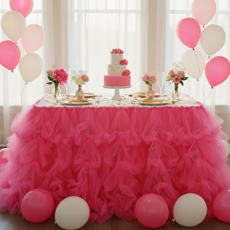 Rotolo Tulle semi-trasparente per bomboniere, decorazioni e fai da te. ARPIMEX rotolo fucsia H 12,5 cm × 100 mt, rete fine, no sfilacciatura ean 8018318043390