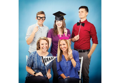 bigiemme bigiemme set 10 foto booth laurea 10 pz ean 0039938254223