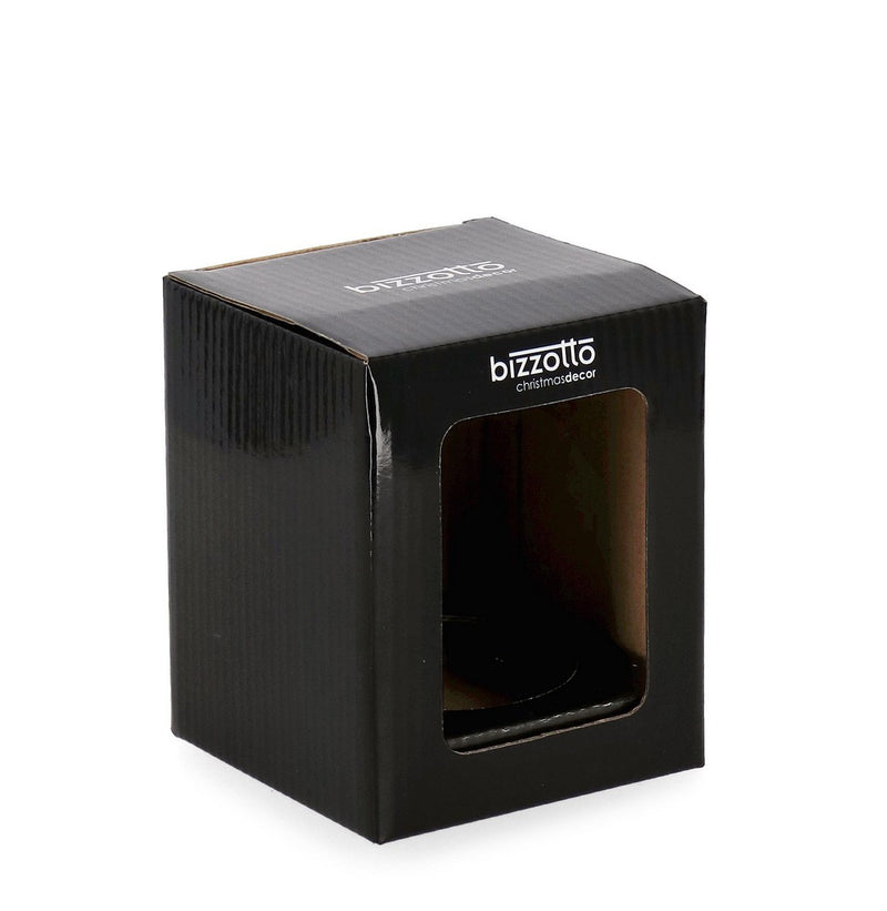 bizzotto bizzotto portacandela lavish con albero di natale h 15 cm d 9 cm con scatola regalo ean 8051836752177