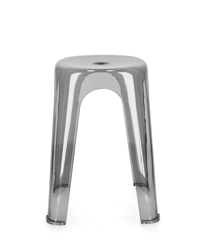 bizzotto bizzotto sgabello sonny h 465 cm grigio trasparente ean 8051836671751