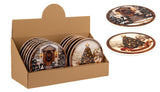 bizzotto bizzotto sottopentola di natale paul chalet ass ceramica d 20 cm multicolor ean 8051836760271