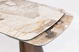bizzotto bizzotto tavolo allungabile cile patagonia 100 x 180 220 260 cm h 76 cm vetro acciaio ean 8051836782259
