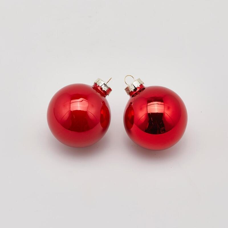 edg enzo de gasperi edg enzo de gasperi addobbo palla di natale vetro d 6 cm cf 9 pz rosso ean 8054184563037