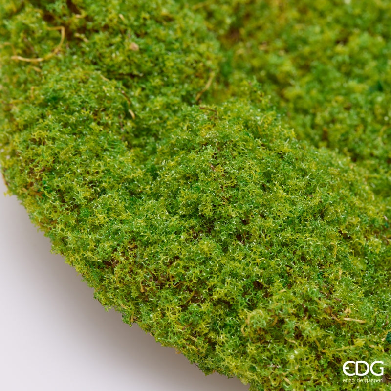 edg enzo de gasperi edg enzo de gasperi muschio zolla artificiale h 5 cm d 40 cm verde ean 8059824617262