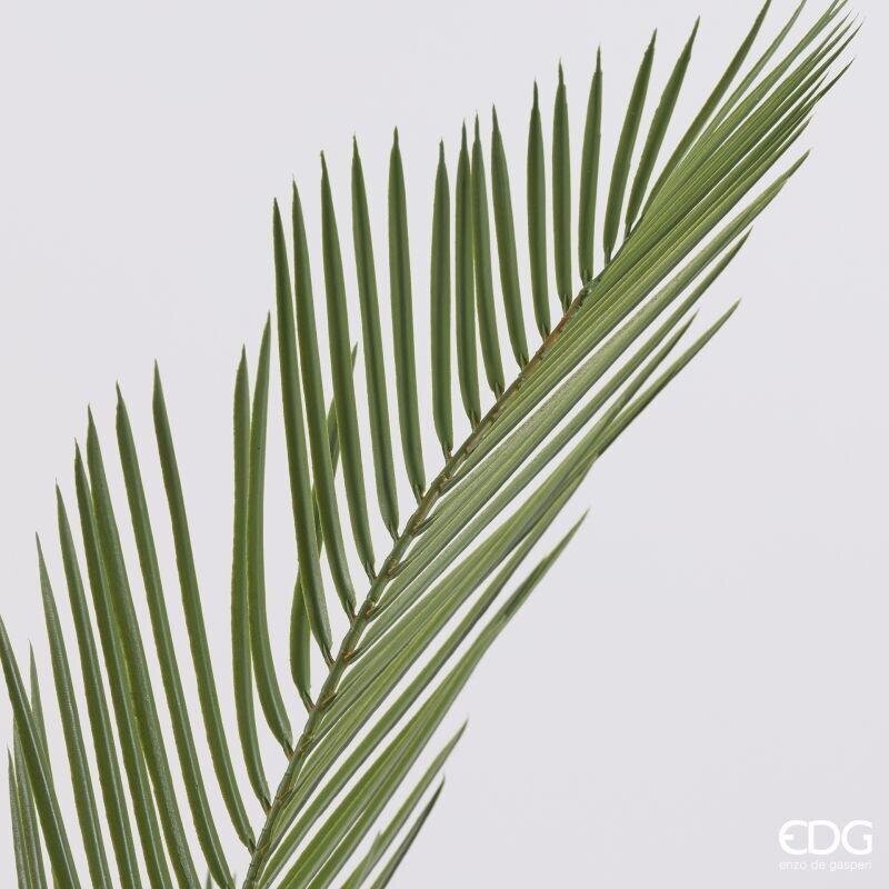 edg enzo de gasperi edg enzo de gasperi pianta artificiale palma areca h 142 cm verde con vaso anti uv per interno ed esterno ean 8059824655387