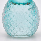 edg enzo de gasperi edg enzo de gasperi portacandela flower in vetro h 16 cm d 12 cm blu mix ean 8059824610355