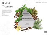 edg enzo de gasperi edg enzo de gasperi profumatore bottiglia 100 ml con bastoncini herbal treasure ean 8059824454645