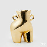 edg enzo de gasperi edg enzo de gasperi vaso chakra booty h 27 cm 20 x 165 cm ceramica oro ean 8059824078896