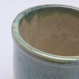edg enzo de gasperi edg enzo de gasperi vaso glaze cilindro h 18 cm d 18 cm ceramica waterproof colore lime ean 8059824374936