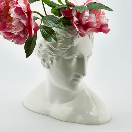 edg enzo de gasperi edg enzo de gasperi vaso testa paolina 34x23 cm h 36 cm white vaso decorativo design artistico elegante ean 8059824227799