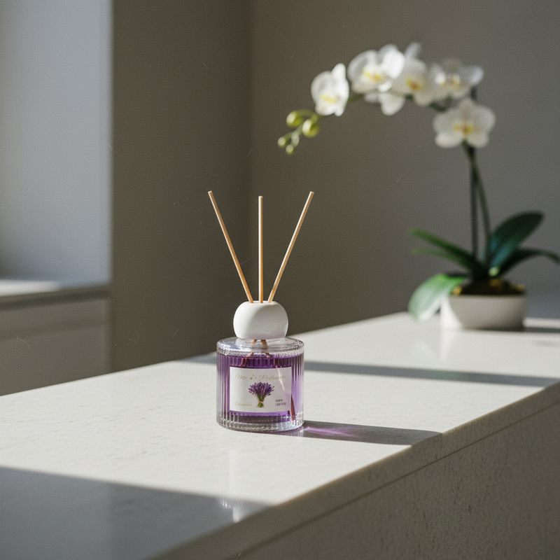 Profuma ogni ambiente con ETM Aroma Diffusore Lavanda 50ml: fragranza persistente, design discreto, senza elettricità. Ideale anche come bomboniera.