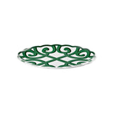 guzzini guzzini vassoio ovale grande natalizio harmonia melamina 515 x 38 cm table decor bianco verde ean 8008392412533