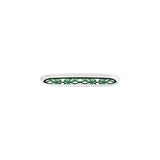 guzzini guzzini vassoio rettangolare piccolo natalizio harmonia melamina 362 x 12 cm table decor bianco verde ean 8008392412595