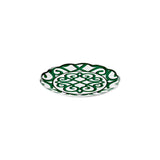 guzzini guzzini vassoio tondo grande natalizio harmonia melamina d 4550 cm table decor bianco verde ean 8008392412861