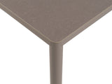 nardi nardi piave 120 x 70 tavolo rettangolare verniciato tortora lamin materia tortora ean 8010352555198