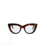 okkia okkia occhiale da lettura mod claudia premontato gatto soft touch havana diottrie 2 00 ean 8055773193086
