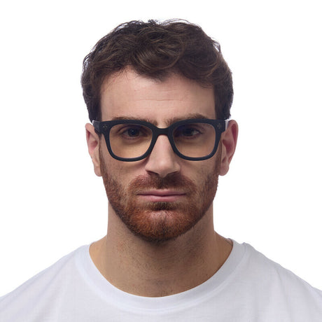 okkia okkia occhiale da lettura mod giovanni anti luce blu magframe nero grigio diottrie 1 50 ean 8053806019051