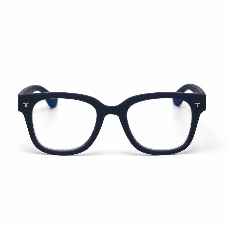 okkia okkia occhiale da lettura mod giovanni premontato soft touch spring anti luce blu magframe midnight diottrie 1 00 ean 8056211370717