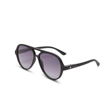 okkia okkia occhiale da sole premontato a forma di goccia mod alessio black ean 8055773193680