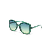 okkia okkia occhiale da sole premontato butterfly mod anna light green ean 8056211370403
