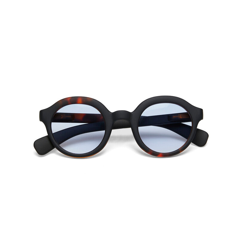 okkia okkia occhiale da sole premontato mod lauro soft touch havana black lenti blue ean 8055773197169