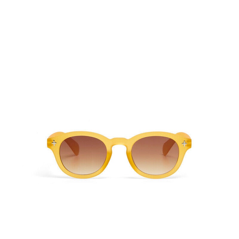 okkia okkia occhiale da sole premontato mod milano soft touch traslucent yellow lenti brown ean 8056211375682
