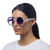 okkia okkia occhiale da sole premontato mod monica round liliac breez ean 8055773196469
