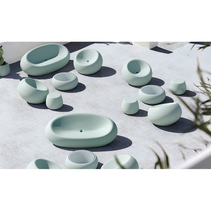 plust plust vaso boom h 40 cm 31 x 26 x 51 cm bianco light